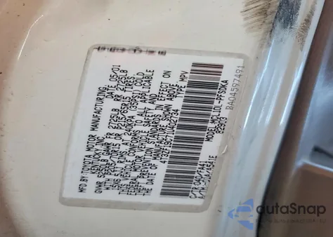 2001 Toyota Sienna Ce from USA, damaged, VIN 4T3ZF19C71U402734